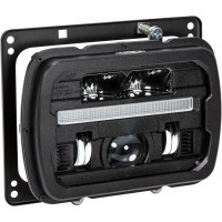 ΦΑΝΑΡΙ ΕΜΠΡΟΣΘΙΟ LED ΑΝΤΙΠΑΡΑΣΙΤΙΚΟ 12/30V ΜΙΚΡΗ ΜΕΓΑΛΗ ΚΑΙ ΘΕΣΕΩΣ ΣΚΑΛΕΣ 45/23/5 WATT 205 x 165 x 84,5MM FIAT TRACTOR 